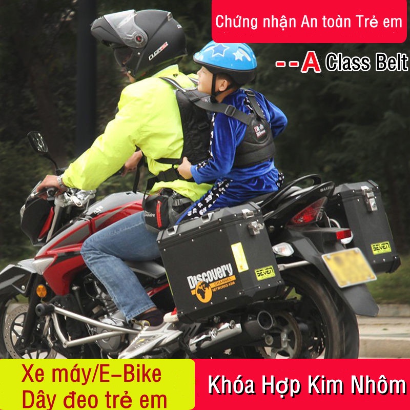 Dây Đai An Toàn Chống Rơi Chống Ngủ Khi Đi Xe Máy Dành Cho Trẻ Em