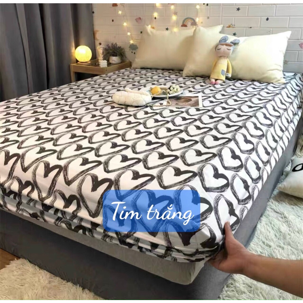 Bộ Ga Gối Cotton Poly Nhập Khẩu,Đủ kích thước,có chọn mẫu-mẫu doremon đàn