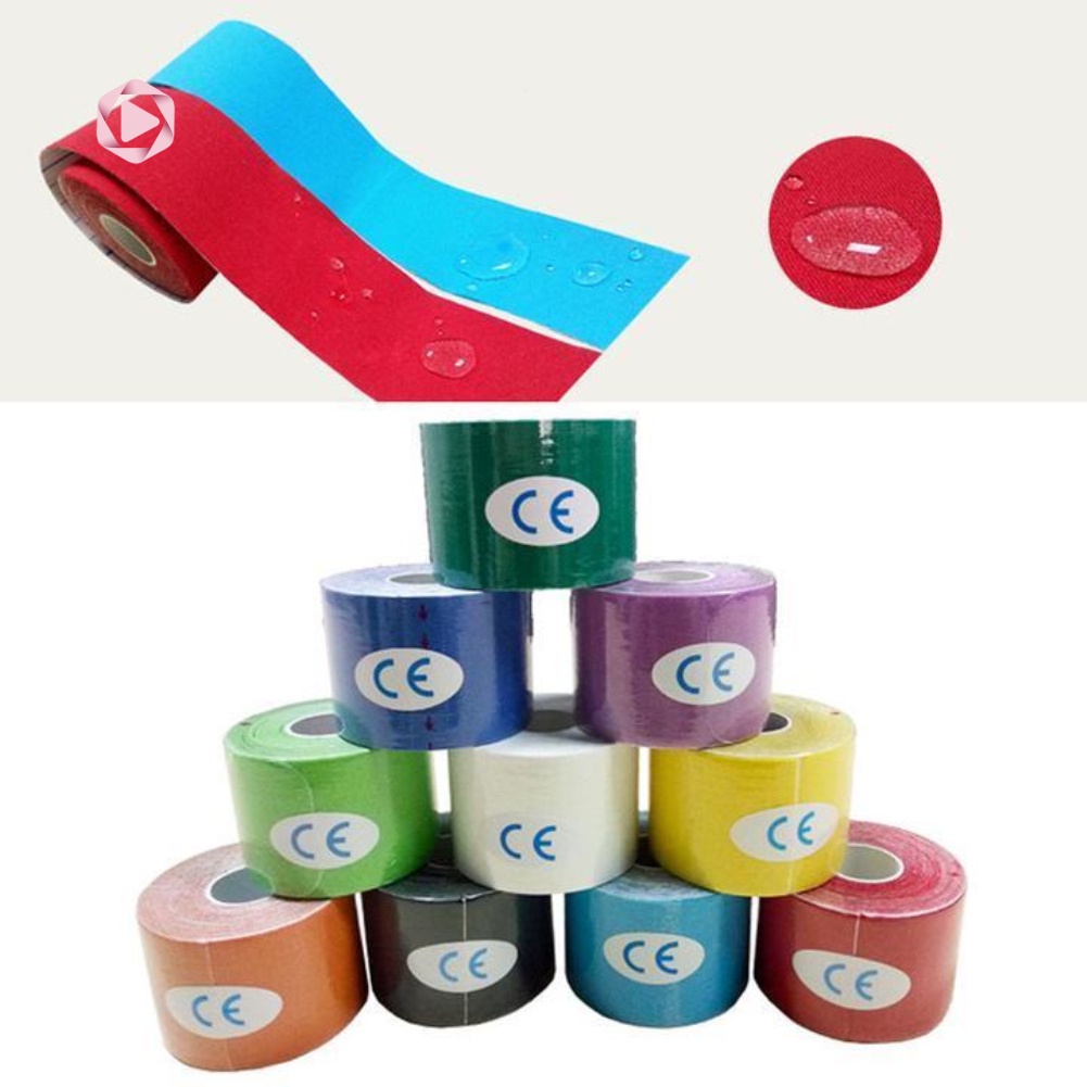 Băng Dán Cơ Co Giãn Chống Thấm Nước Hỗ Trợ Luyện Tập Thể Thao