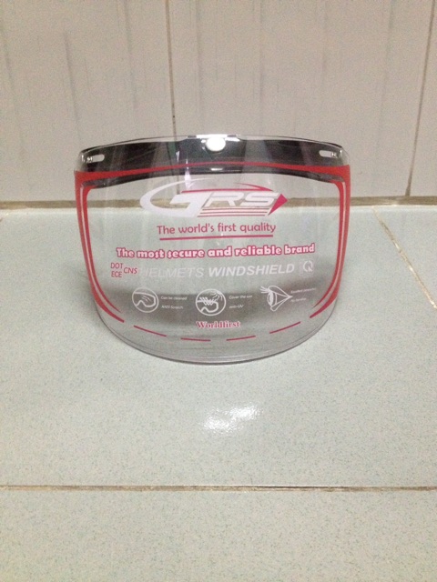 Kính Bấm Gắn Mũ Bảo Hiểm Nửa Đầu và Mũ 3/4