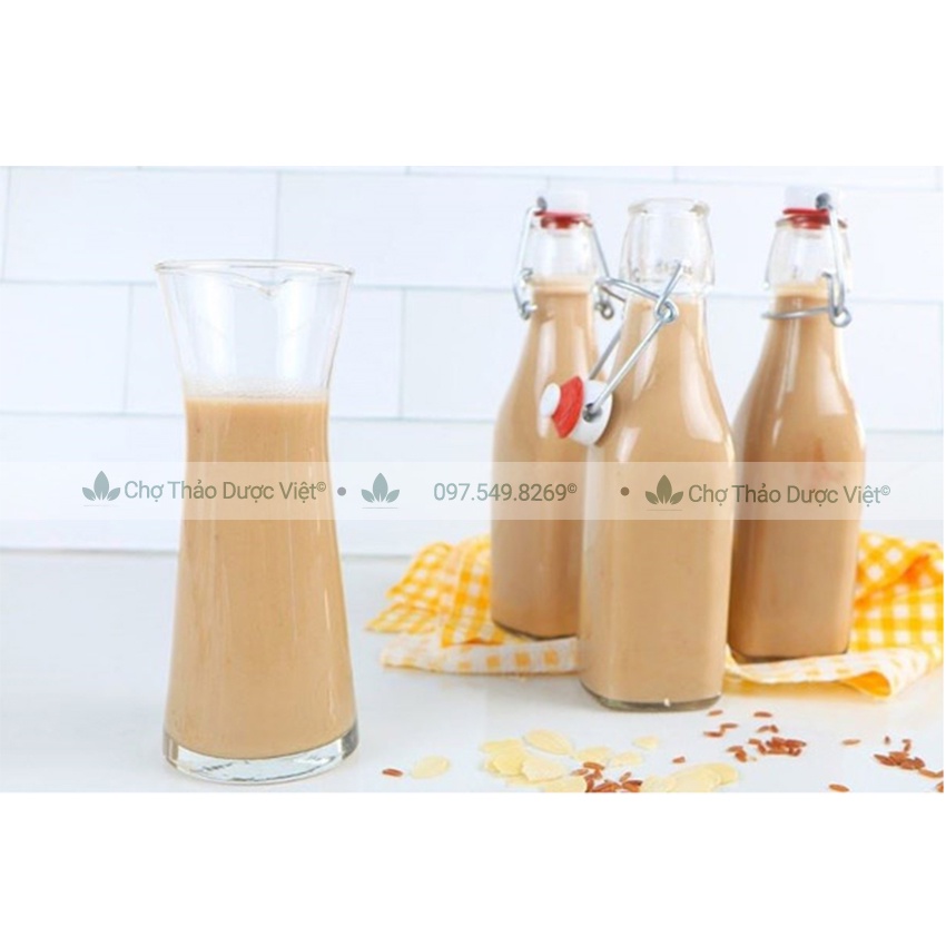 Bột gạo lứt huyết rồng nguyên chất 500g ( Bột ăn kiêng, giữ dáng, eo thon) - Chợ Thảo Dược Việt