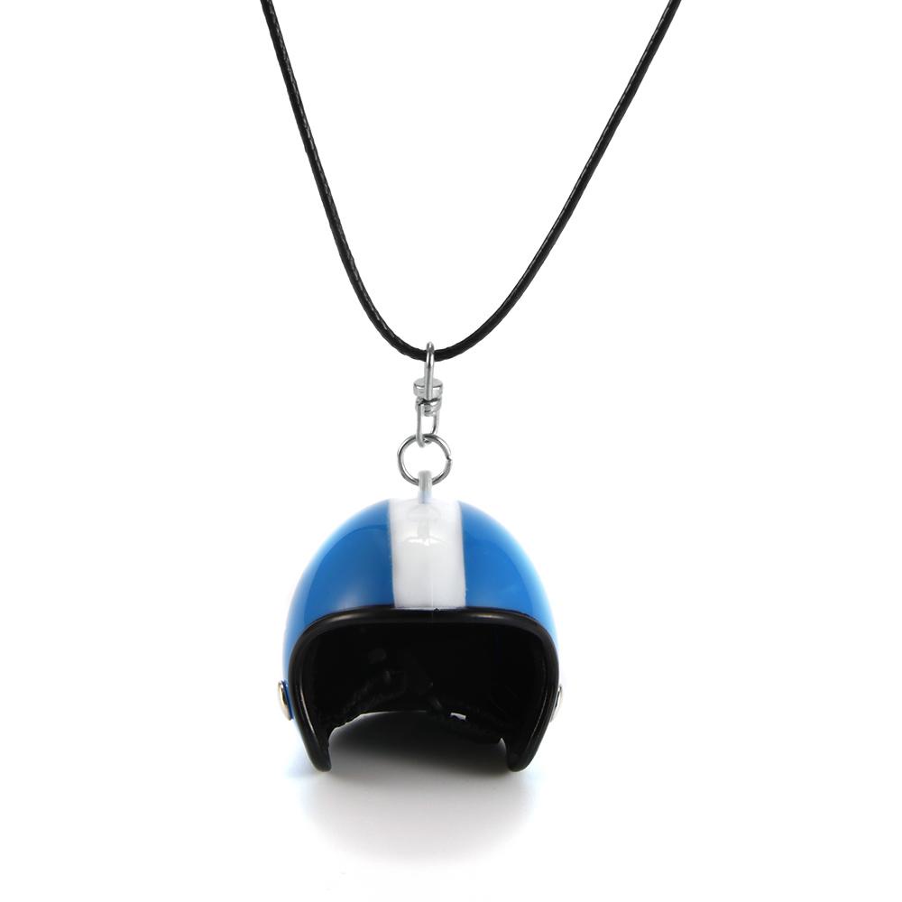 Phụ Kiện Treo Trang Trí Gương Chiếu Hậu Xe Hơi Hình Nón Bảo Hiểm Hoạt Hình Sáng Tạo