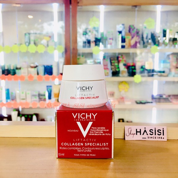 Kem Collagen Chuyên Biệt Cải Thiện Các Dấu Hiệu Lão Hóa Do Thiếu Hụt Collagen Trên Da VICHY LIFTACTIV COLLAGEN 15ml