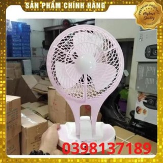 Quạt tích điện mini để  bàn LY 5580