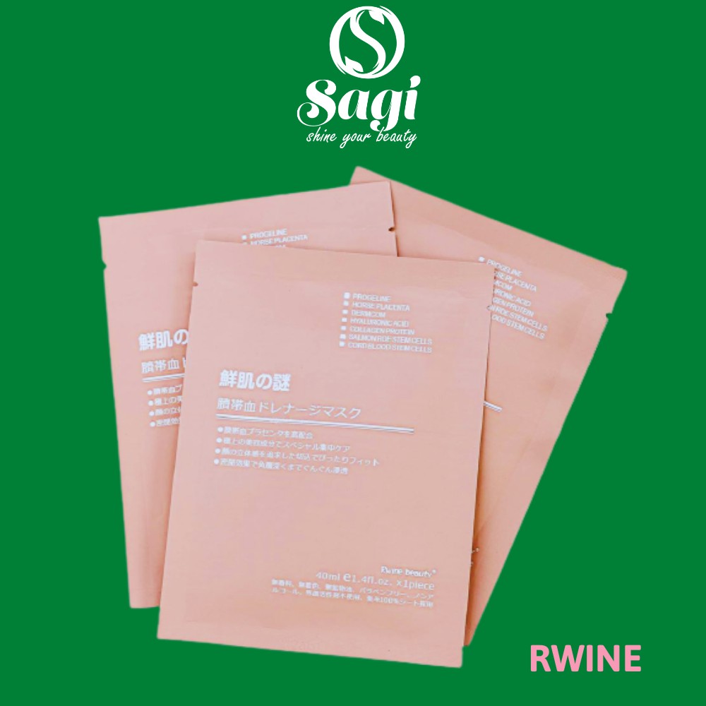 Mặt Nạ Nhau Thai Tế Bào Gốc Rwine Beauty Steam Cell Placenta Mask