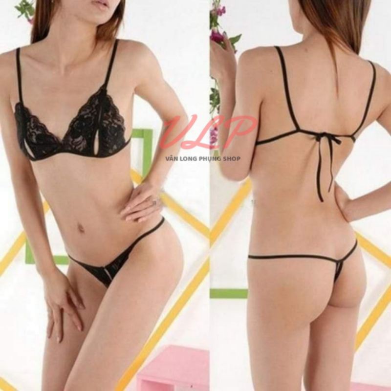 [BIGSIZE_100KG]_NY1_BỘ NỘI Y SEXY XẺ NGỰC XẺ ĐÁY | BigBuy360 - bigbuy360.vn