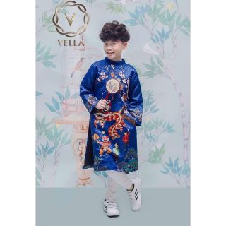 Áo dài Tết cho bé trai