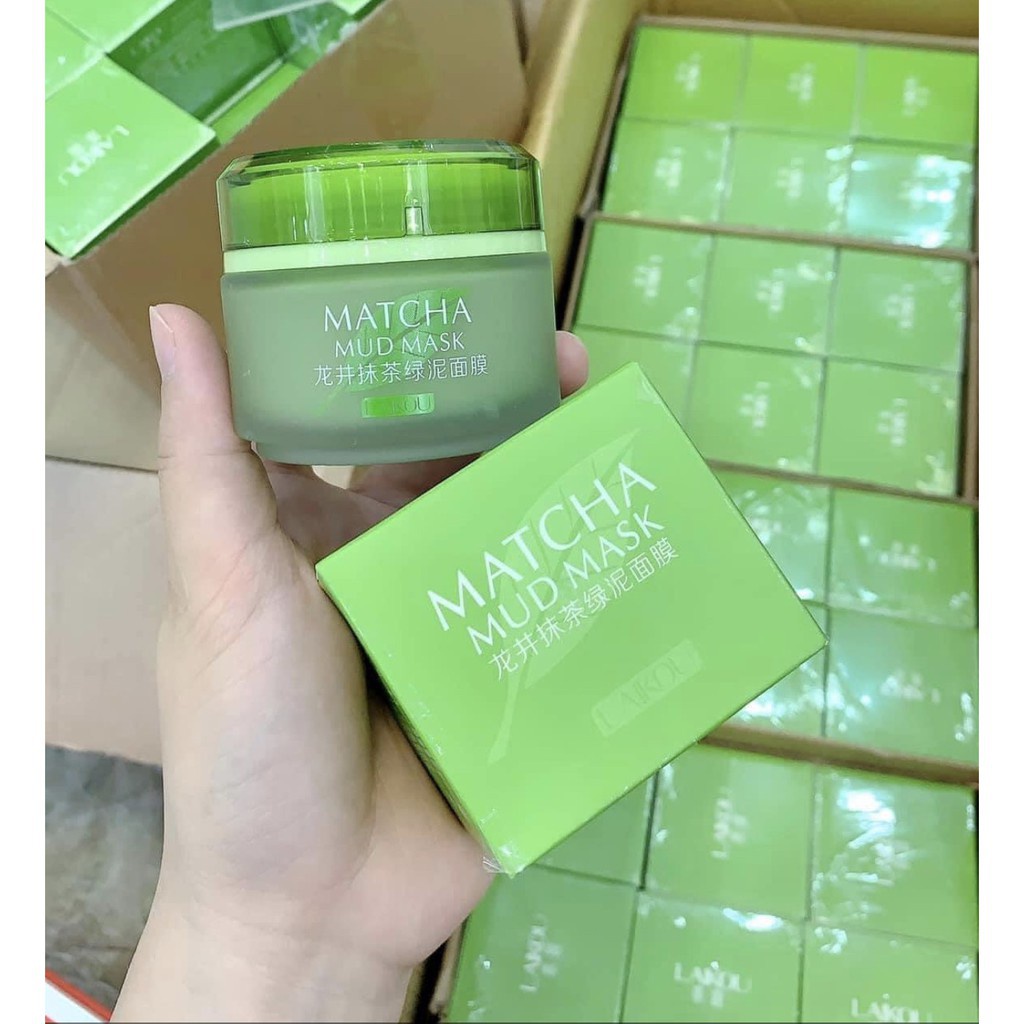 Mặt nạ bùn khoáng trà xanh Laikou 85g