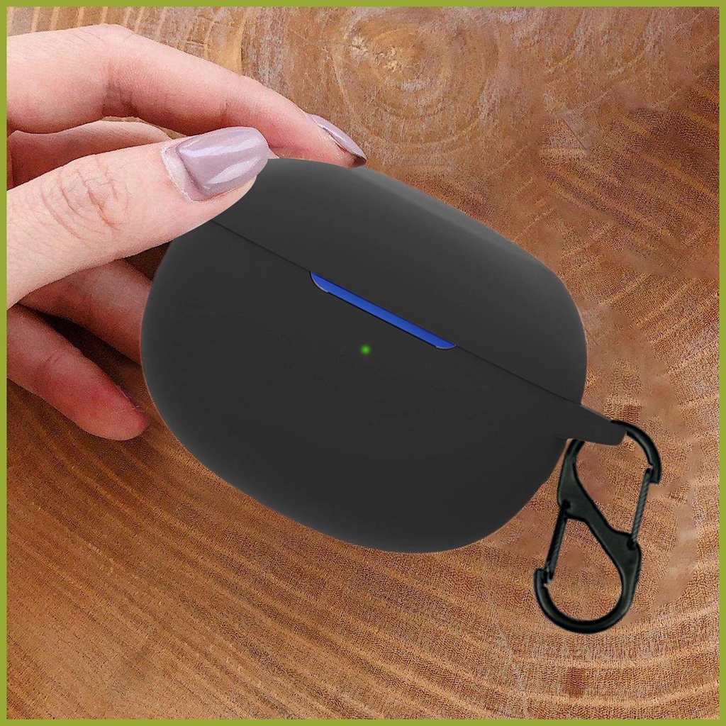 Vỏ Bảo Vệ Hộp Sạc Tai nghe không dây Realme Buds Air 3 Bằng Chất Liệu Silicone Kèm Móc Khóa