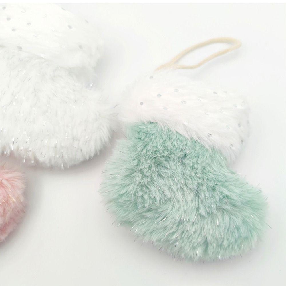 YIYU 1 Phụ Kiện Trang Trí Cây Thông Noel Bằng Vải Bông Sáng Tạo