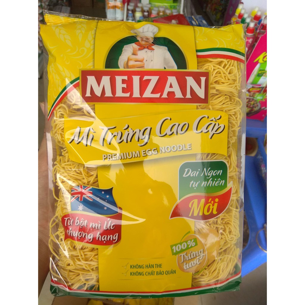 Mì trứng cao cấp Meizan gói 500g