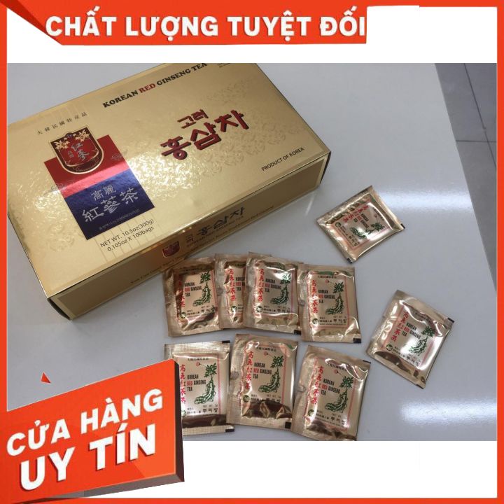 Trà Hồng Sâm Hàn Quốc Korea Red Ginseng Tea (3g x 100 gói)