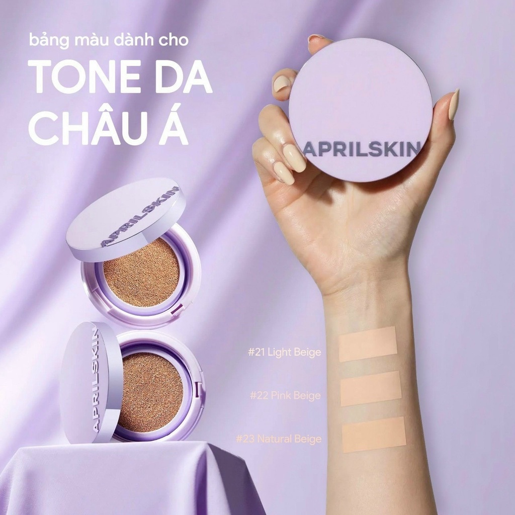 Phấn Nước April skin Ultra Slim Cushion 15g x 2