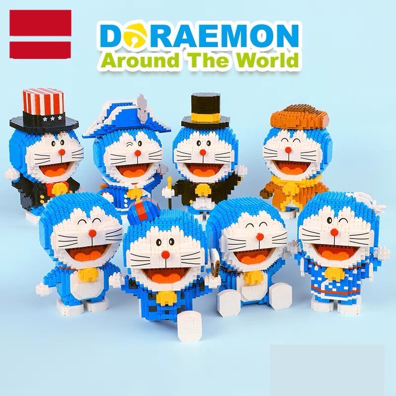 Đồ Chơi Lắp Ghép Nanoblock Đội quân Doraemon