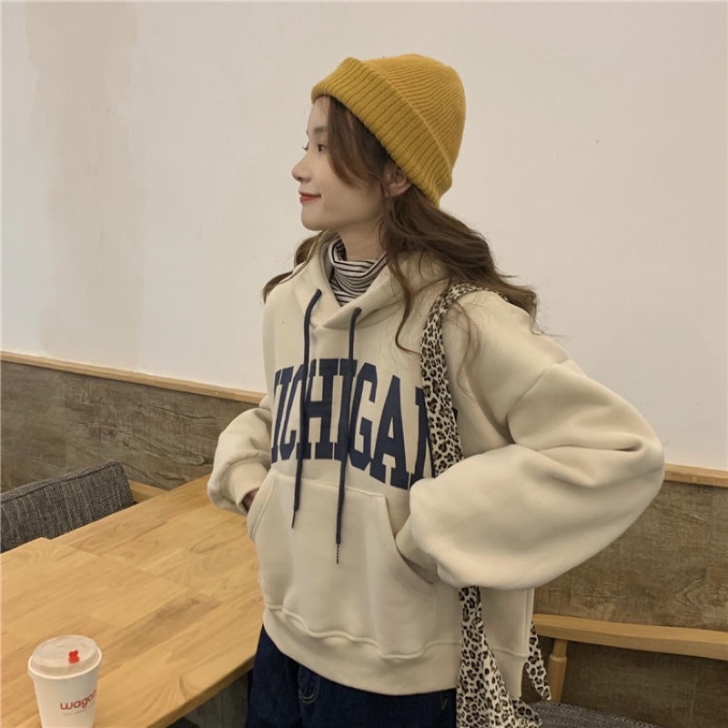 Áo hoodie dáng ngắn