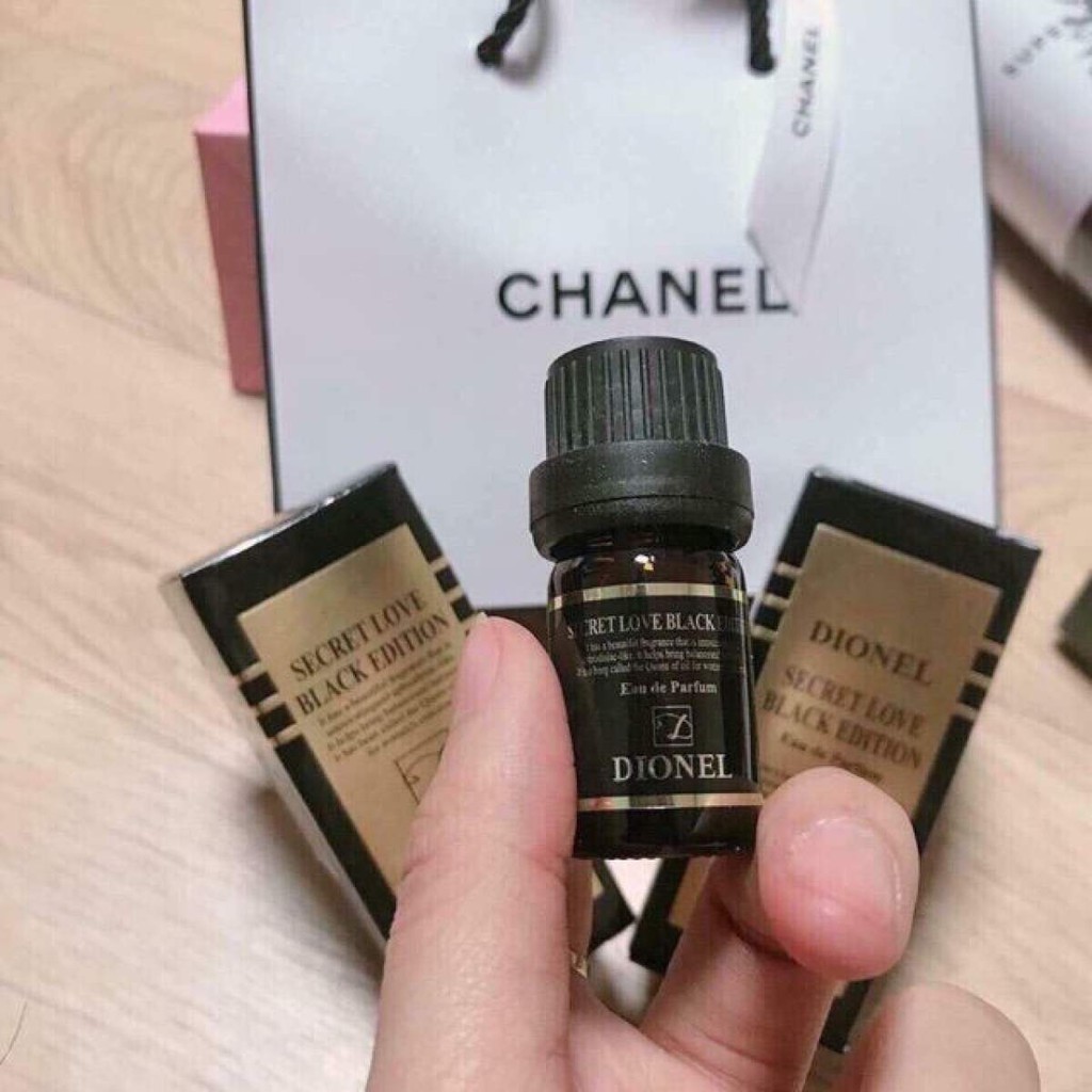 Nước hoa vùng kín Dionel Secret love Black Edition 5ml Hàn Quốc hương thơm quyến rũ