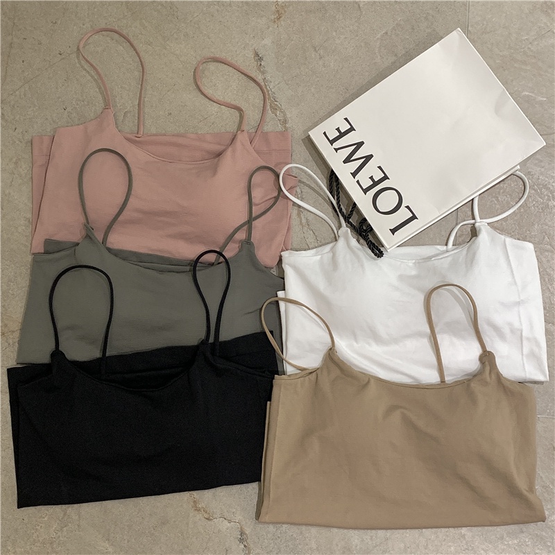 Áo Hai Dây Thể Thao Thời Trang Mùa Thu Dễ Phối Đồ