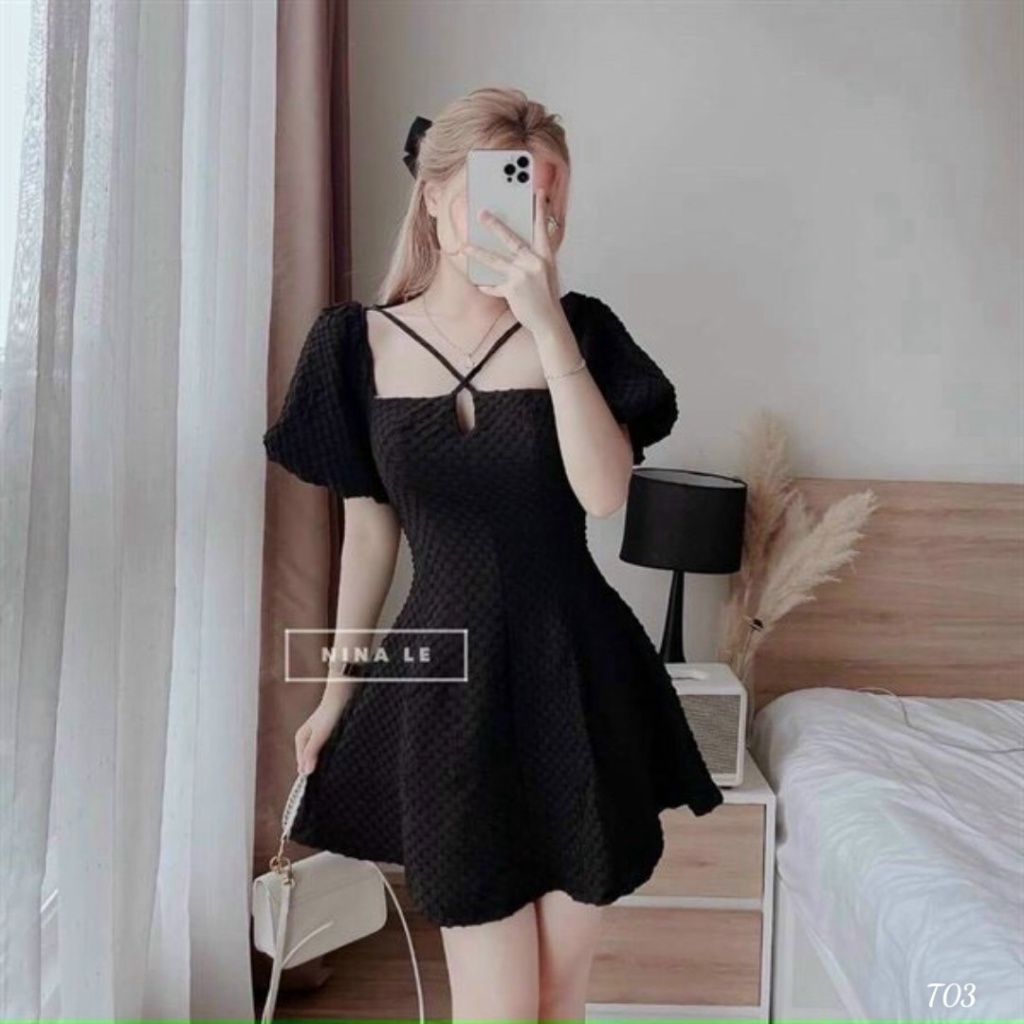 ĐẦM XỐP KIM CƯƠNG SIÊU DỄ THƯƠNG, SIÊU HACK DÁNG CHO CHỊ EM UP Shop Valentina