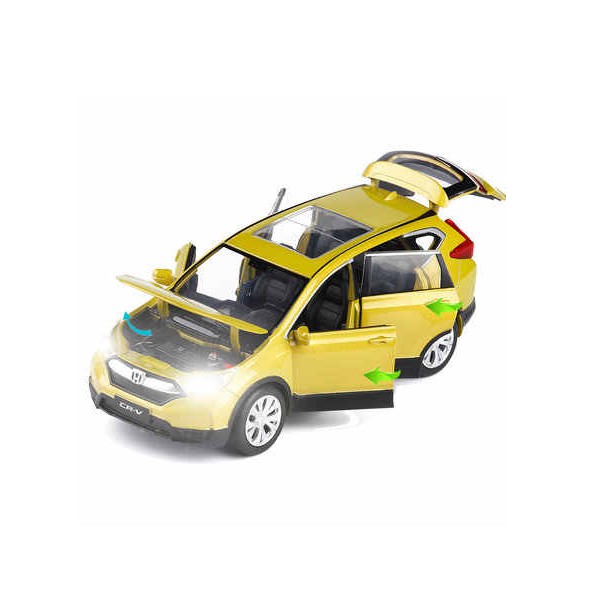 Mô hình xe ô tô đồ chơi Honda CRV tỉ lệ 1:32 bằng kim loại