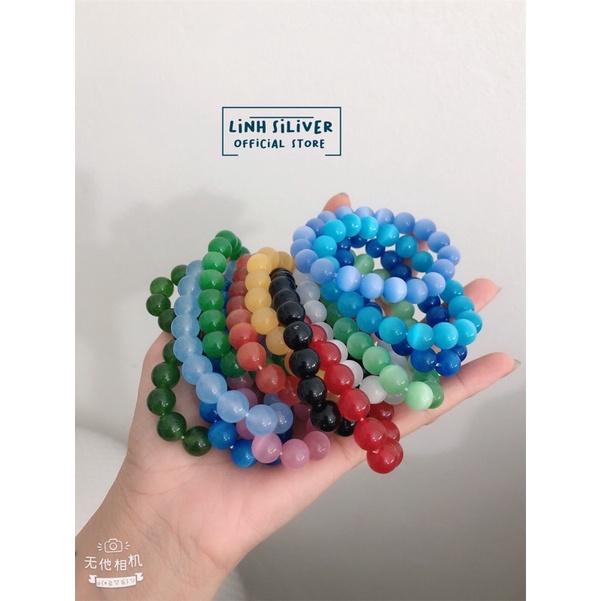 VÒNG ĐÁ PHONG THUỶ SIZE 8LY, 10LY NAM NỮ ĐEO ĐỀU OK