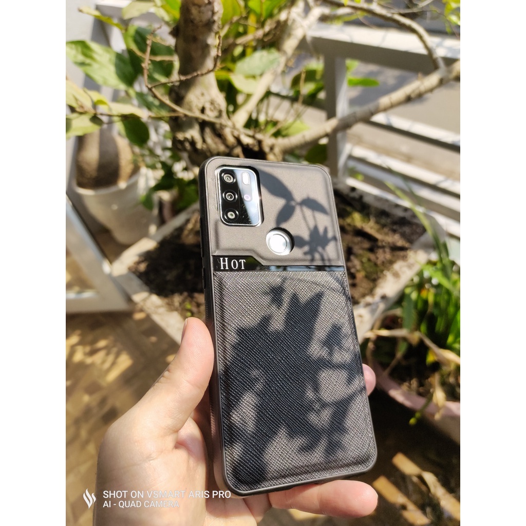 Ốp HOT da kính Bphone A40 A50 A60 vsmart Joy 3 Live 4 Aris pro Joy 4