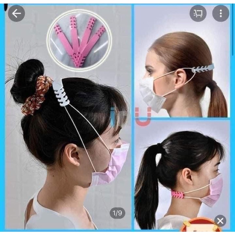 Quai đeo khẩu trang - đai đeo khẩu trang chống đau tai