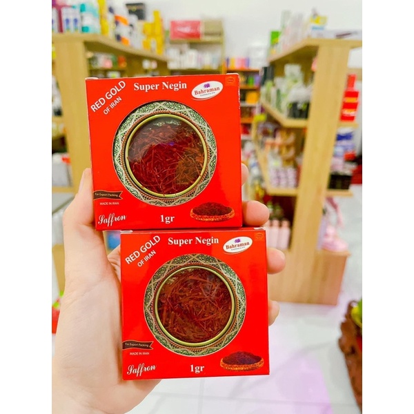 Nhuỵ hoa nghệ tây Saffron Red Gold Of Iran Bahraman
