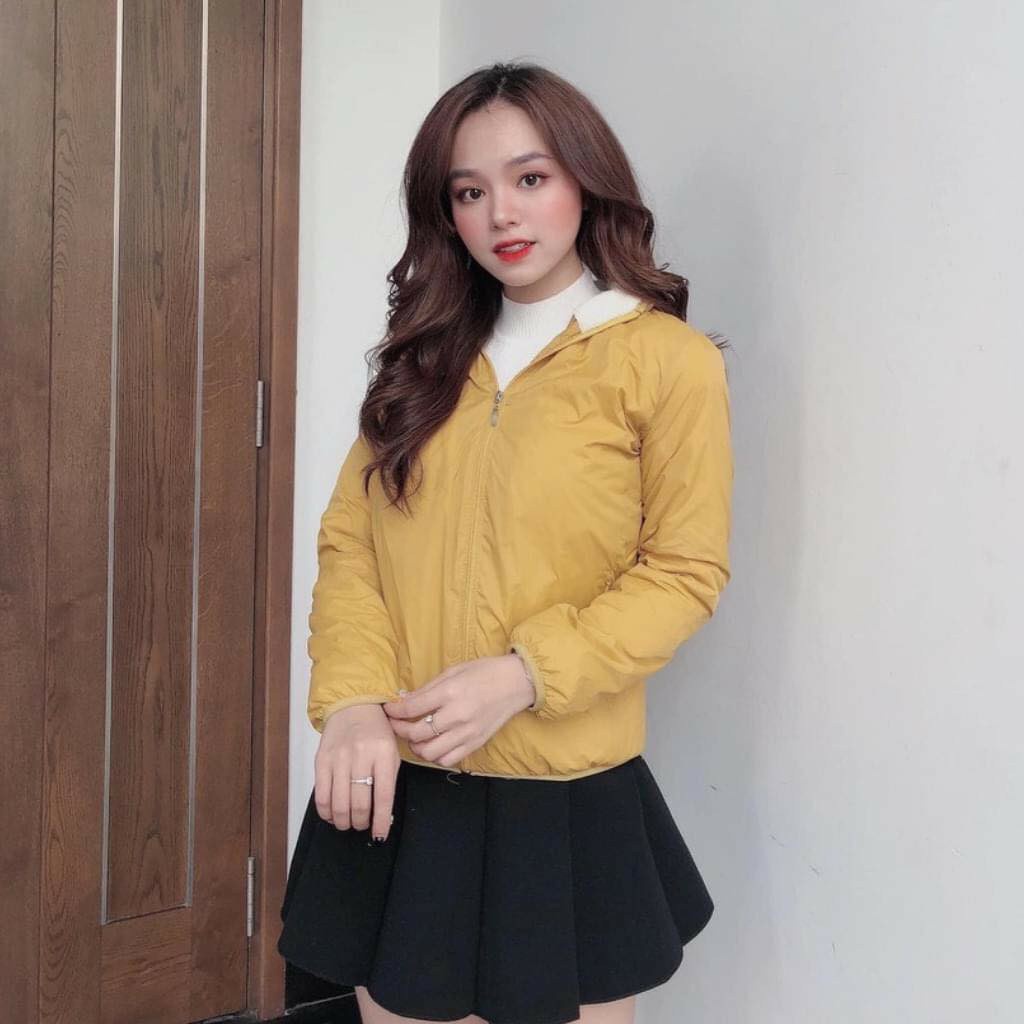 [SIÊU PHẨM] Áo Khoác Nữ Lót Lông Cừu Dày Dặn Nhiều Màu Siêu Ấm | BigBuy360 - bigbuy360.vn