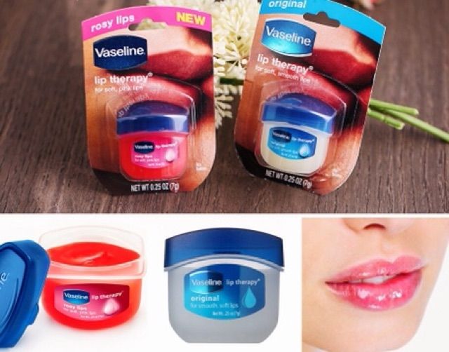 Son dưỡng môi Vaseline nội địa Mỹ 7g các màu