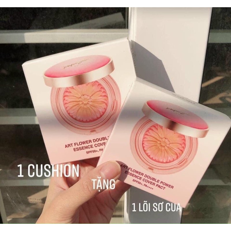 ❤️ PHẤN TƯƠI PERFECT SKIN ART FLOWER DOUBLE ESSENCE VOVER PACT(có lõi tặng kèm) | BigBuy360 - bigbuy360.vn