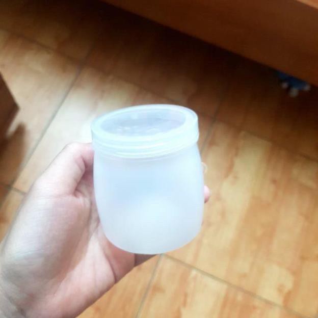 HŨ THỦY TINH CÓ NẮP LÀM SỮA CHUA 200ML, 100ML