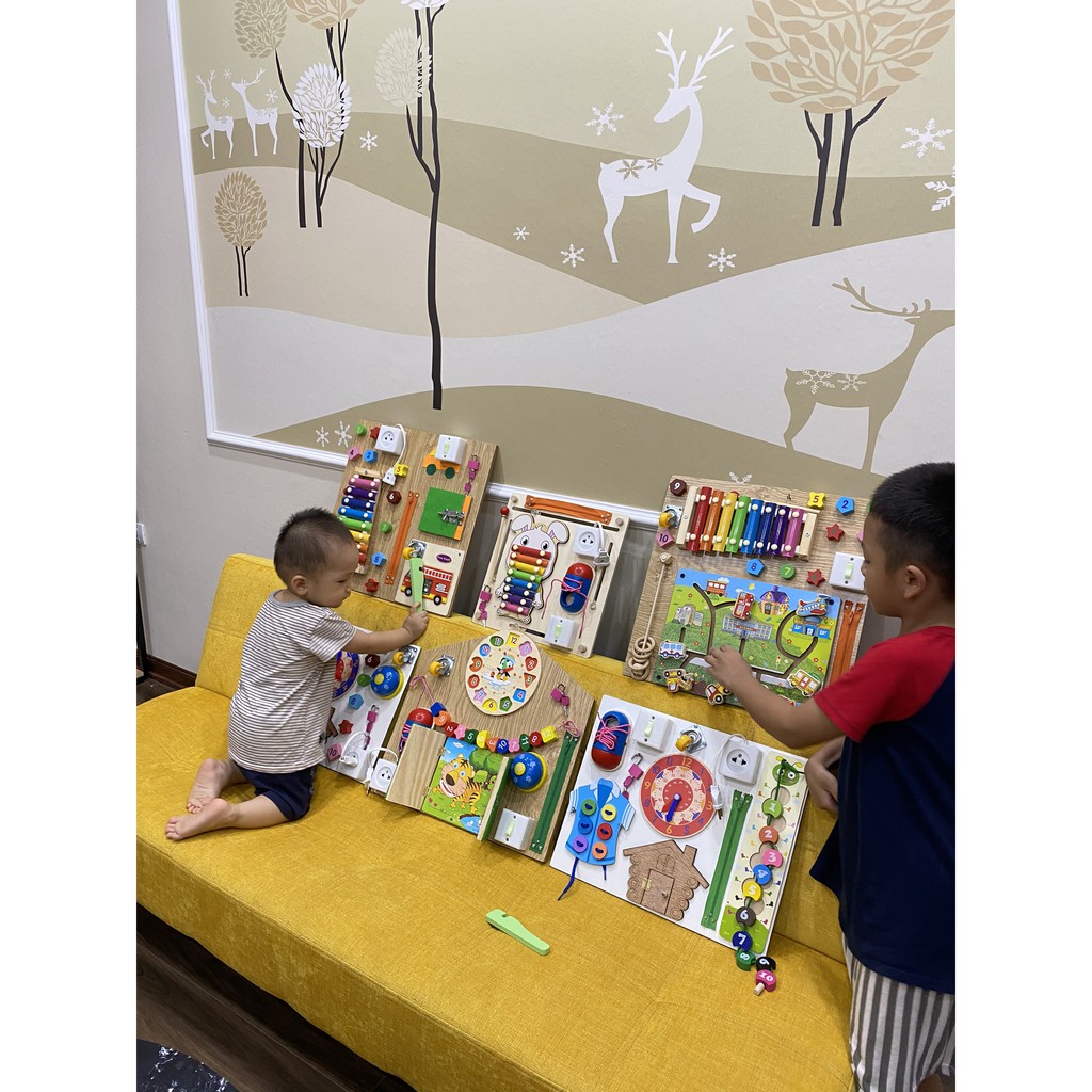 Bảng Bận Rộn Busy Board Kỷ Niệm Cho Bé Bảng Busy Board Cho Bé