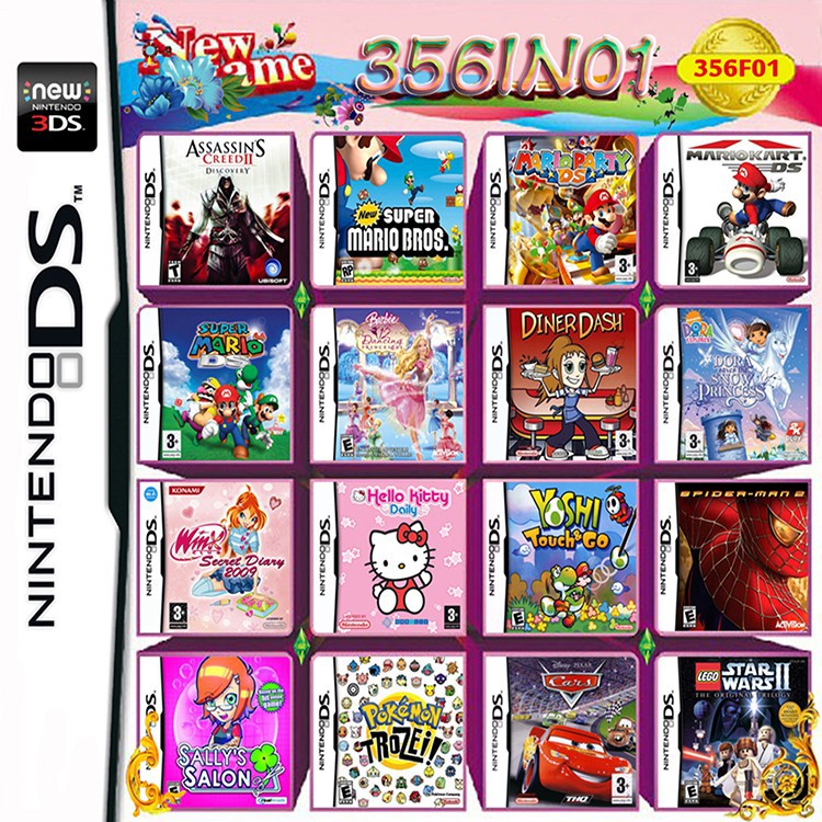 Băng Chơi Game Cổ Điển Cho Nintendo Ds 3ds