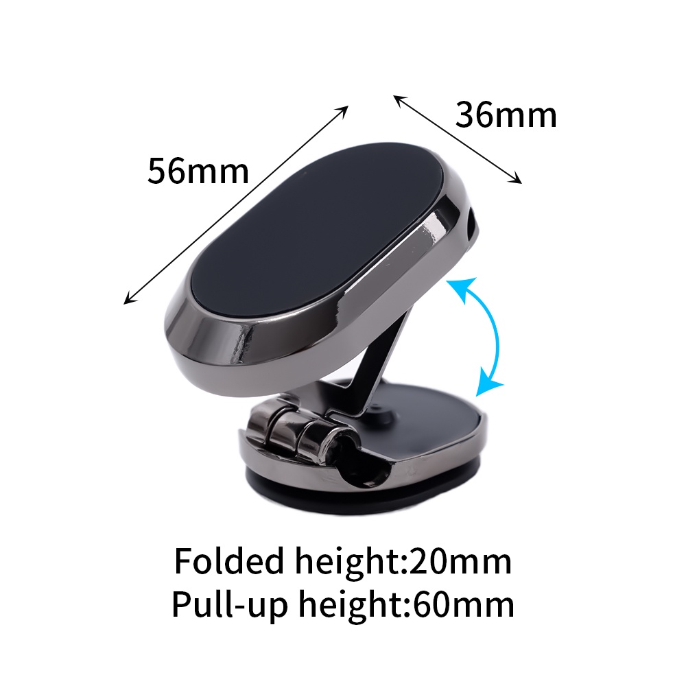 Giá Đỡ Điện Thoại / Thiết Bị Định Vị GPS Có Thể Xoay 360 Độ Gắn Xe Hơi