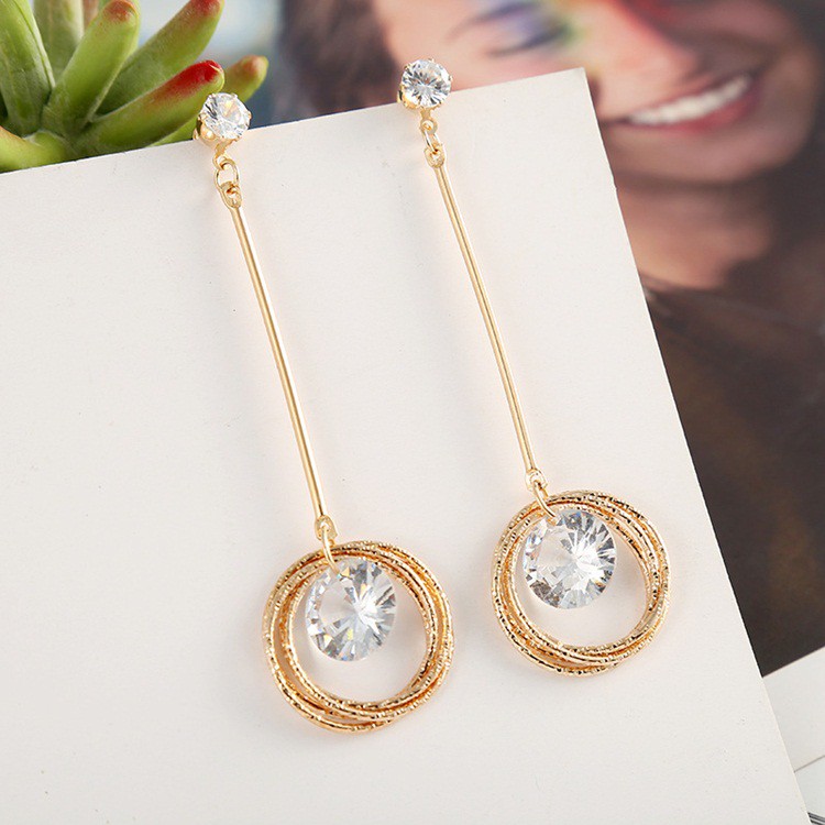 Hoa tai phong cách Hàn xinh xắn giá rẻ - HT244