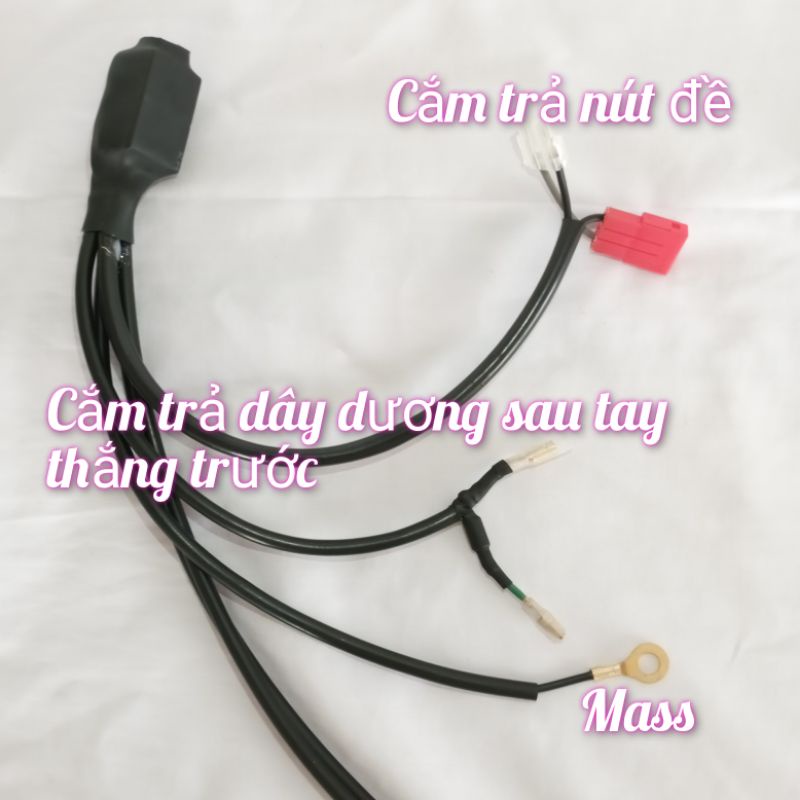 Mạch tắt máy tạm thời tích hợp nút đề