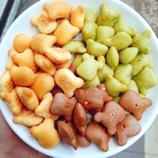 Bánh Gấu mix 3 Vị thơm ngon hũ 400g