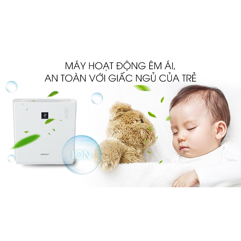 Máy lọc không khí SHARP FU-A28EV-W (Hàng trưng bày - Bảo hành 12 tháng)