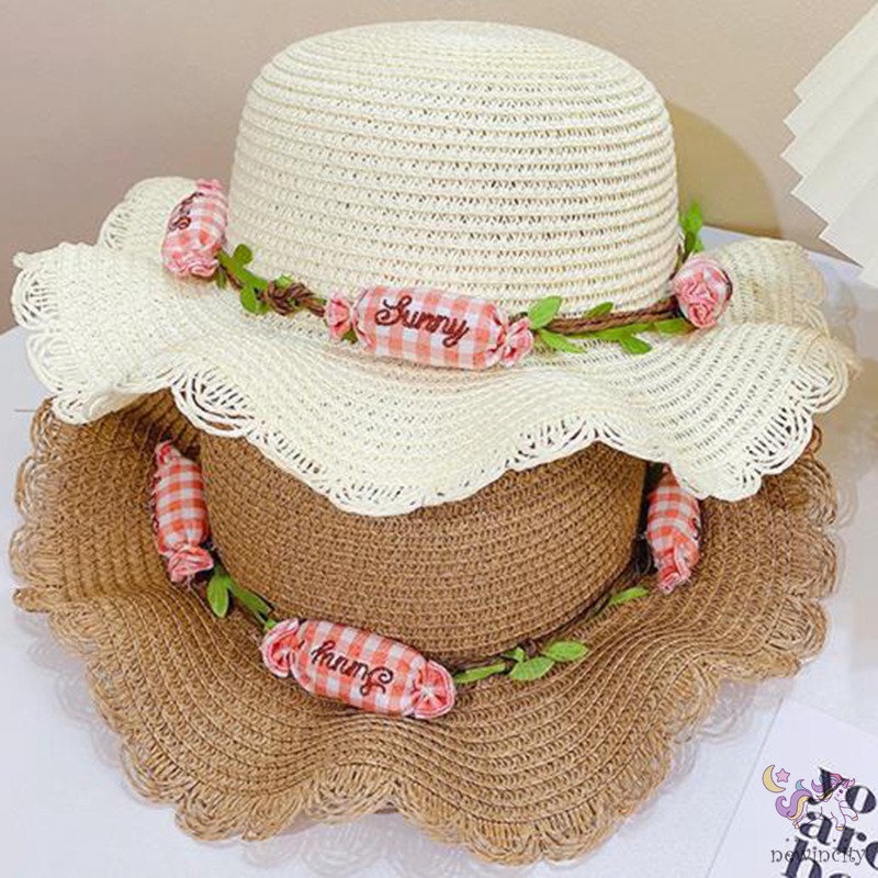 Nón Cối Phong Cách Hàn Quốc Cho Bé Gái