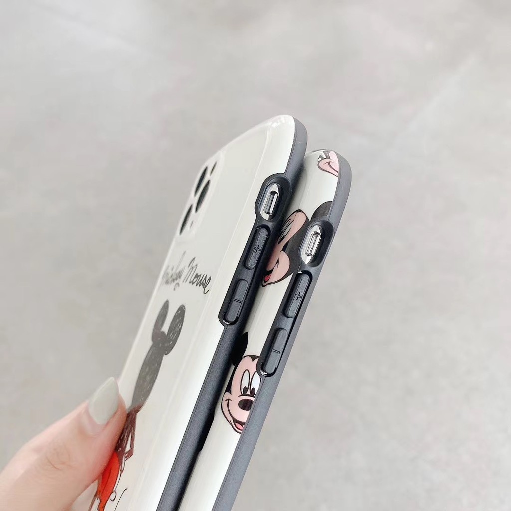 Ốp điện thoại mềm họa tiết Mickey/Minnie đáng yêu cho iPhone11 11Promax 7Plus 7 8 8 X XR XSmax SE2020 | BigBuy360 - bigbuy360.vn
