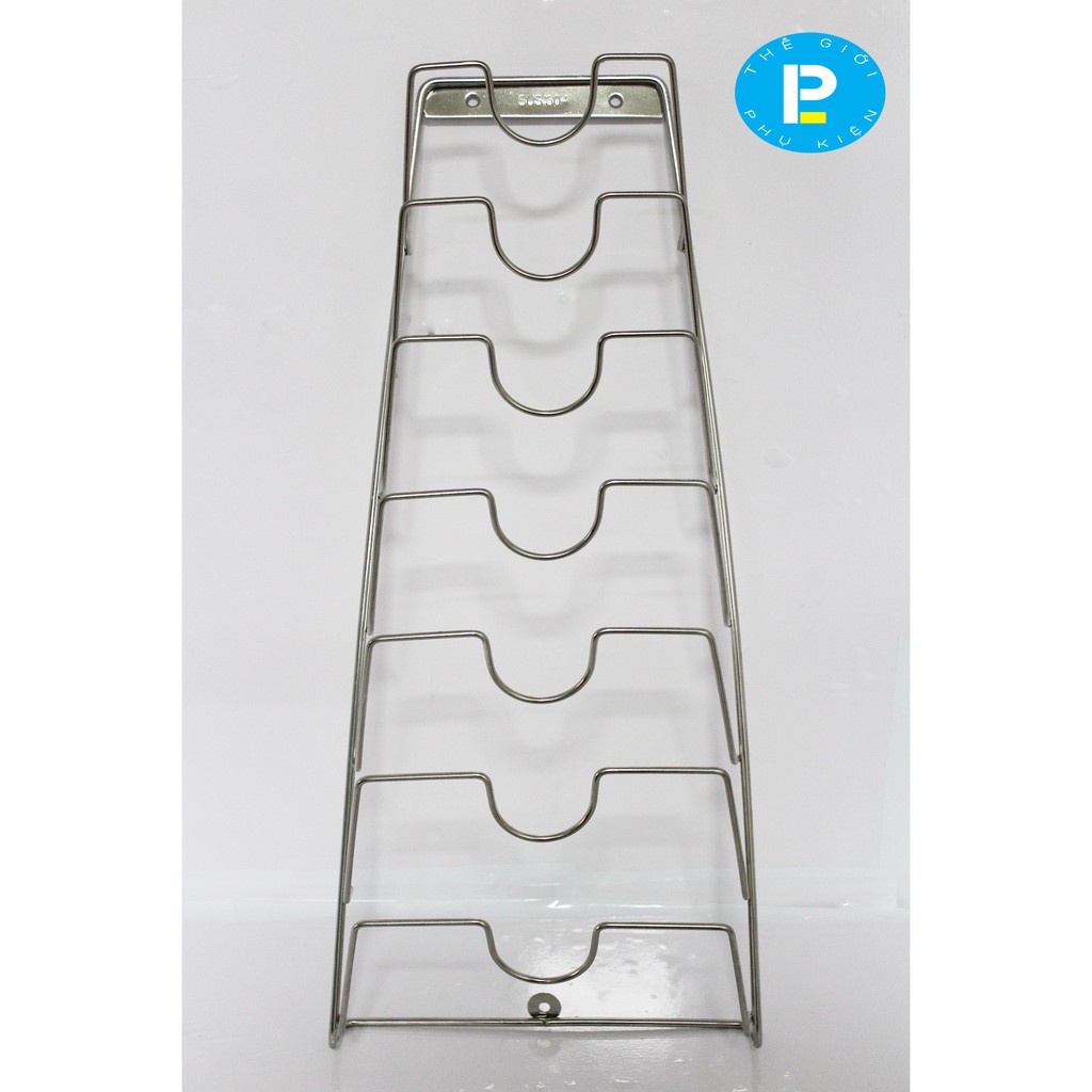 KỆ TREO NẮP, VUNG NỒI INOX 304 CHỐNG GỈ CAO CẤP