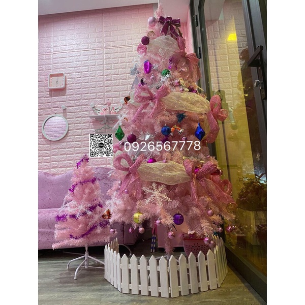 Dây ruy băng lưới kim tuyến size 50cm,25cm,14cm trang trí cây thông noel gói quà