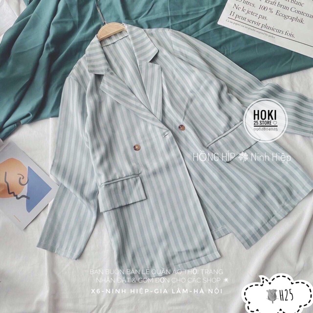 Áo Vest kẻ
