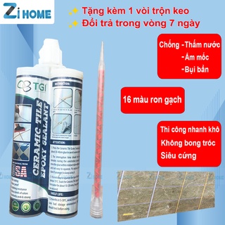 Keo chà ron chống thấm_tặng kèm 1 vòi nhựa bơm keo chà ron