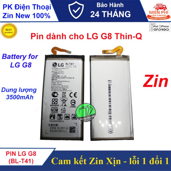 Pin LG G8 ThinQ (BL- T41) 3500mAh nguyên SEAL, Đúng Chất Lượng - BH 1 năM
