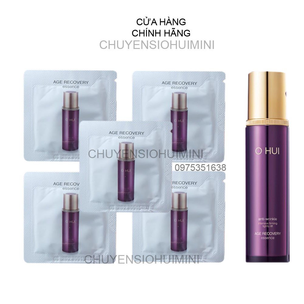 Gói Tinh Chất Giúp Cải Thiện Nếp Nhăn Ohui Age Recovery Essence