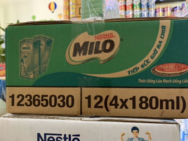 Thức uống Milo 180ml (48 hộp)