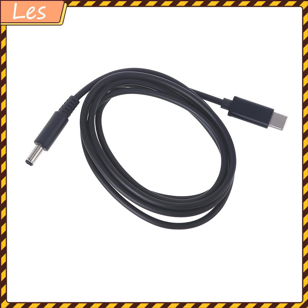 Cáp sạc chuyển đổi USB C PD sang 4.5x3.0 DC cho laptop Dell