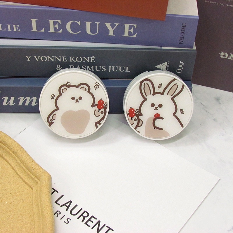 Khay đựng lens gấu lịch sự