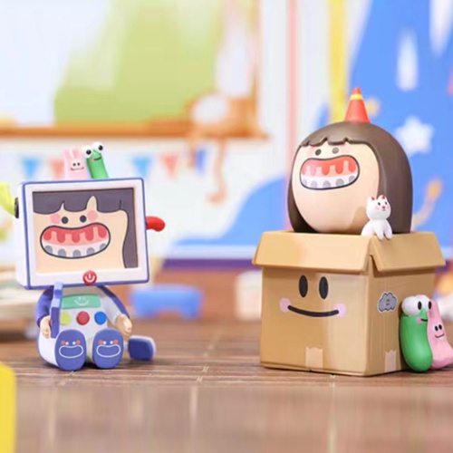 [] Búp Bê Popmart Gummy Hằng Ngày Trang Trí Hộp Bí Ẩn Hợp Thời Trang